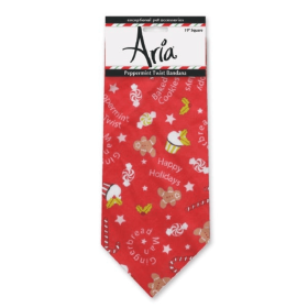 Festive Peppermint Twist Bandana