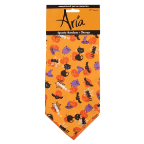 Orange Spooky Bandana