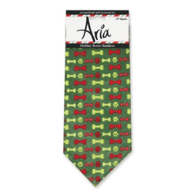 Festive Holiday Bones Bandana for Pets