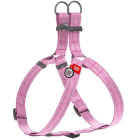 Re Cotton Dog Harness Eco Friendly for Small Dogs Medium Large Dogs Reflective Harness with Adjustable Size for Male Female Dogs M Size 23-32 inc